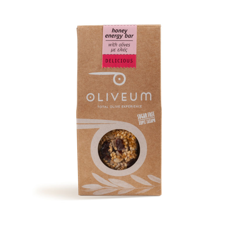 Μπάρα Δημητριακών Ενέργειας με Ελιές Μπάρα Δημητριακών Ενέργειας με Ελιές