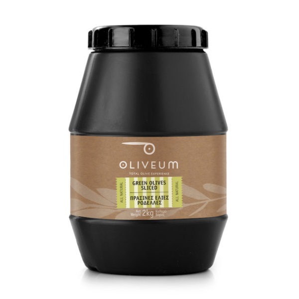 Πράσινες Ελιές Ροδέλες 2kg